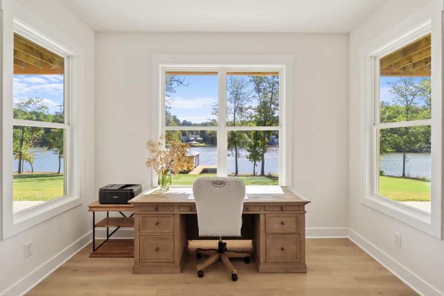 Furnished interior view inside a new home in , Monticello (Image 15).