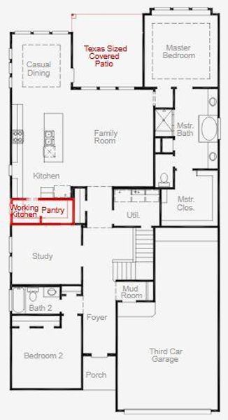 1st Floorplan - Representative Photo