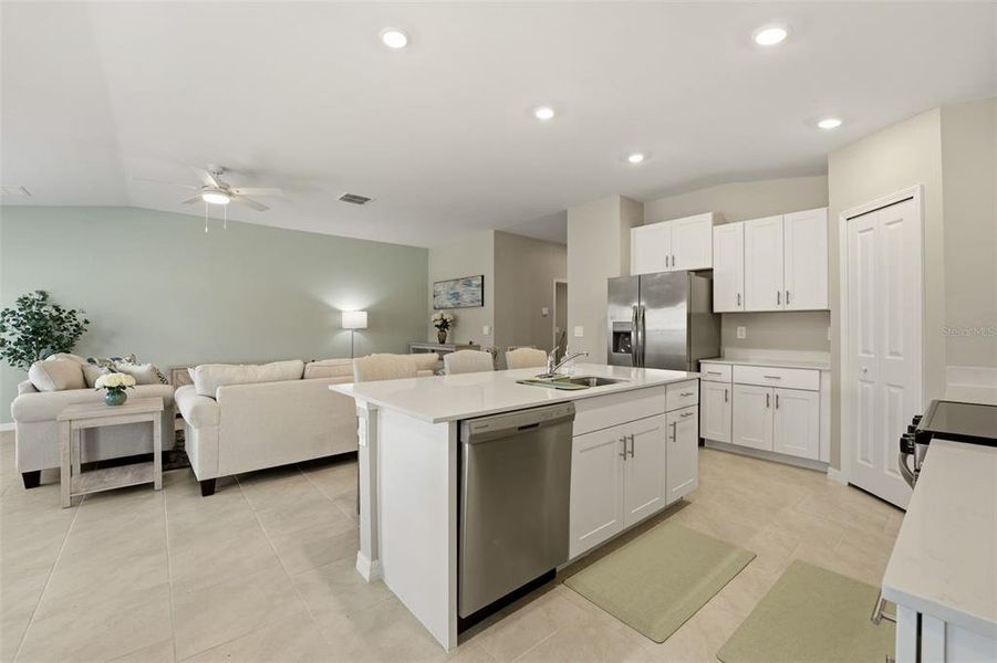 Furnished interior view inside a new home in Rotonda Lakes, Rotonda West (Image 9). Furnished interior view inside a new home in Rotonda Lakes, Rotonda West (Image 9).