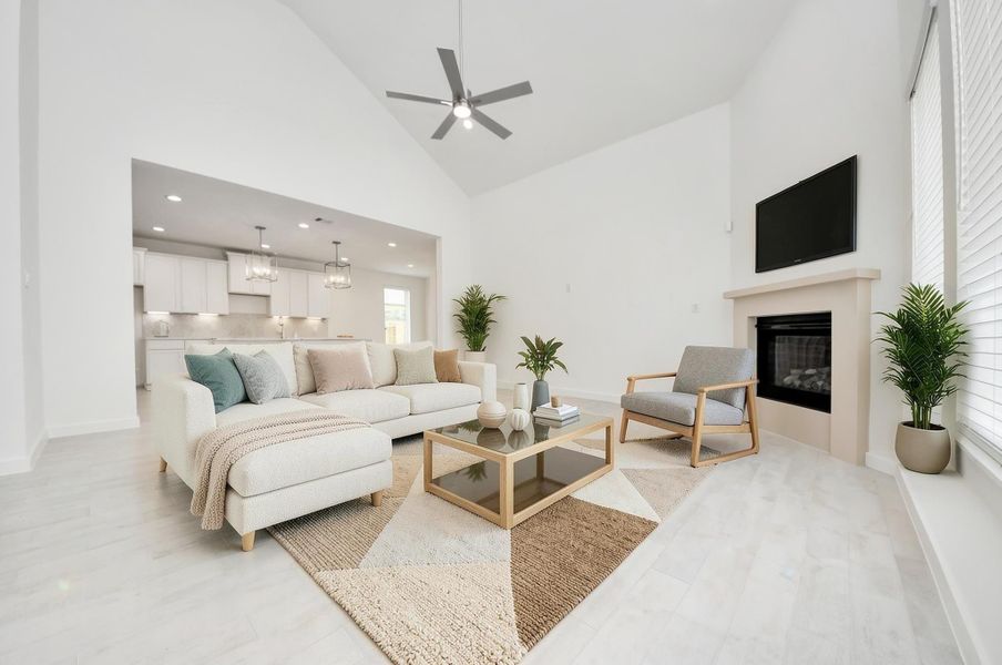 Virtually Staged - Living Room. Virtually Staged - Living Room.