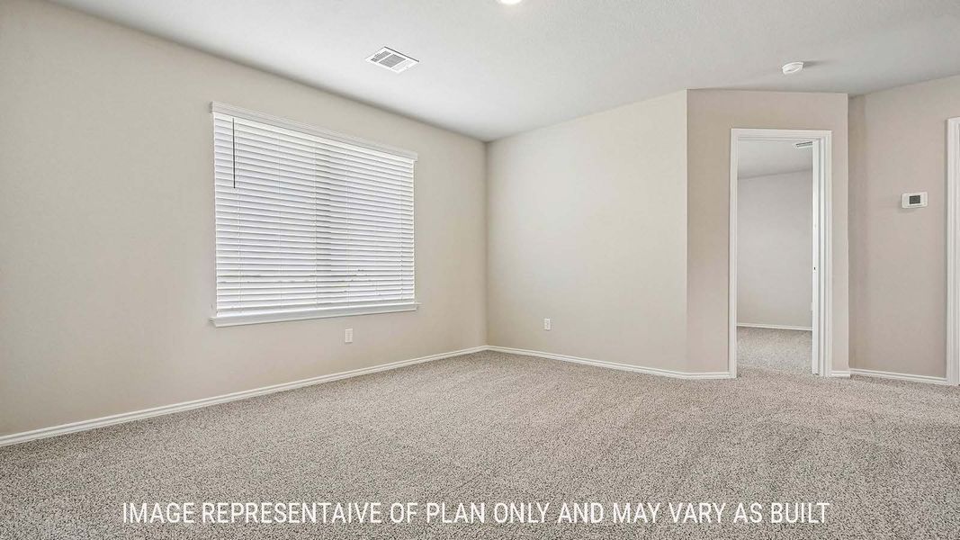 Spacious, unfurnished interior of a new home in Eagles Landing, Waco (Image 28).