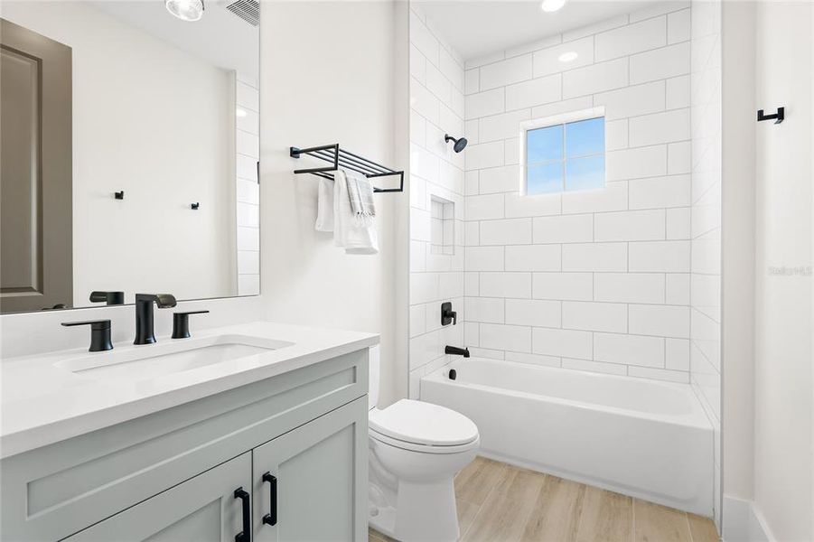 Furnished interior view inside a new home in , Sarasota (Image 12).