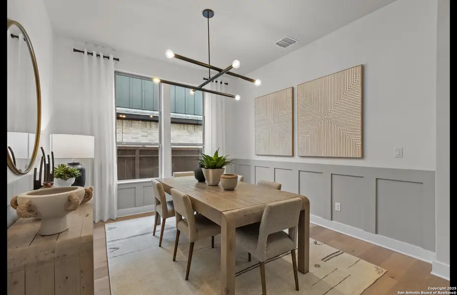 Furnished interior view inside a new home in Bison Ridge, San Antonio (Image 29).