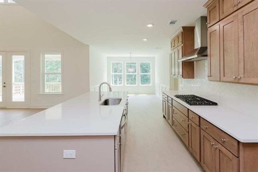 Furnished interior view inside a new home in , Gainesville (Image 8).