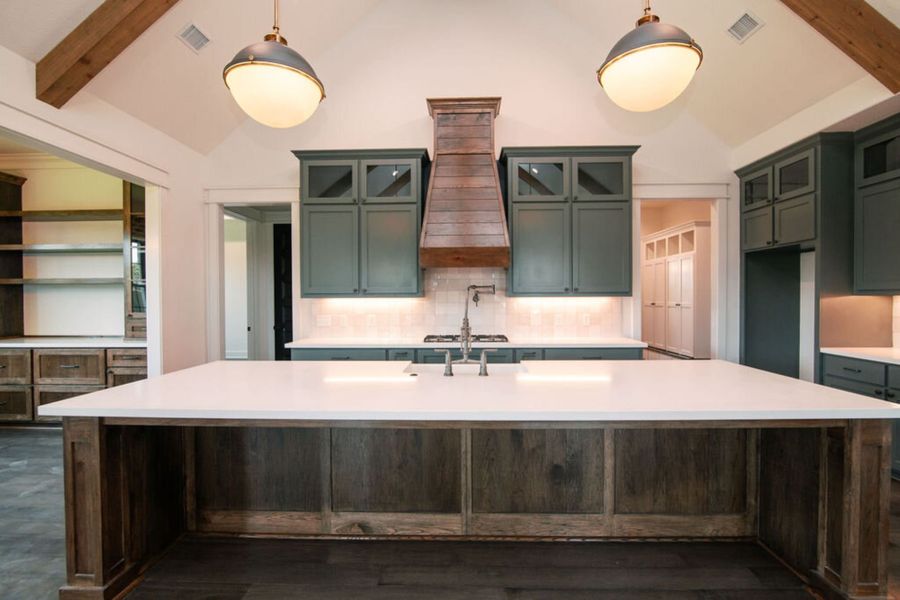 Representative furnished interior of a home built from the The Julia by Reece Homes in Pebble Creek, College Station (Image 9).