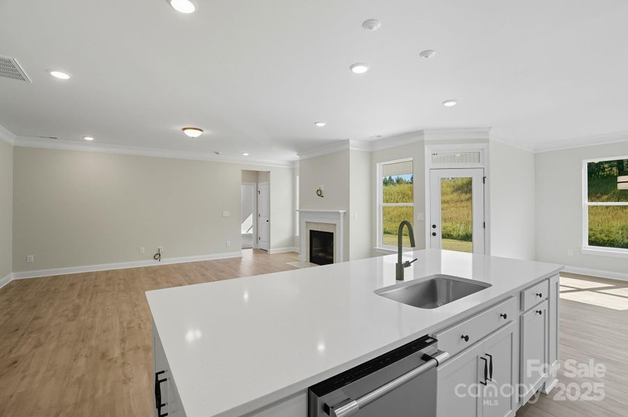 Furnished interior view inside a new home in , Sherrills Ford (Image 3).