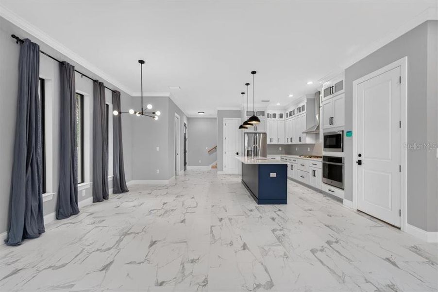 Furnished interior view inside a new home in , Tampa (Image 15).