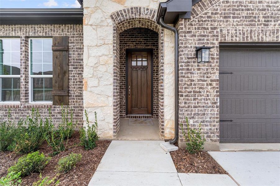 Exterior details and patio area of a home in Liberty Pointe, Gainesville (Image 25). Exterior details and patio area of a home in Liberty Pointe, Gainesville (Image 25).