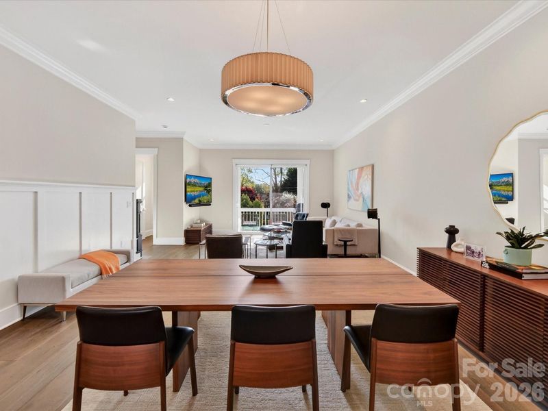 Furnished interior view inside a new home in , Charlotte (Image 7).