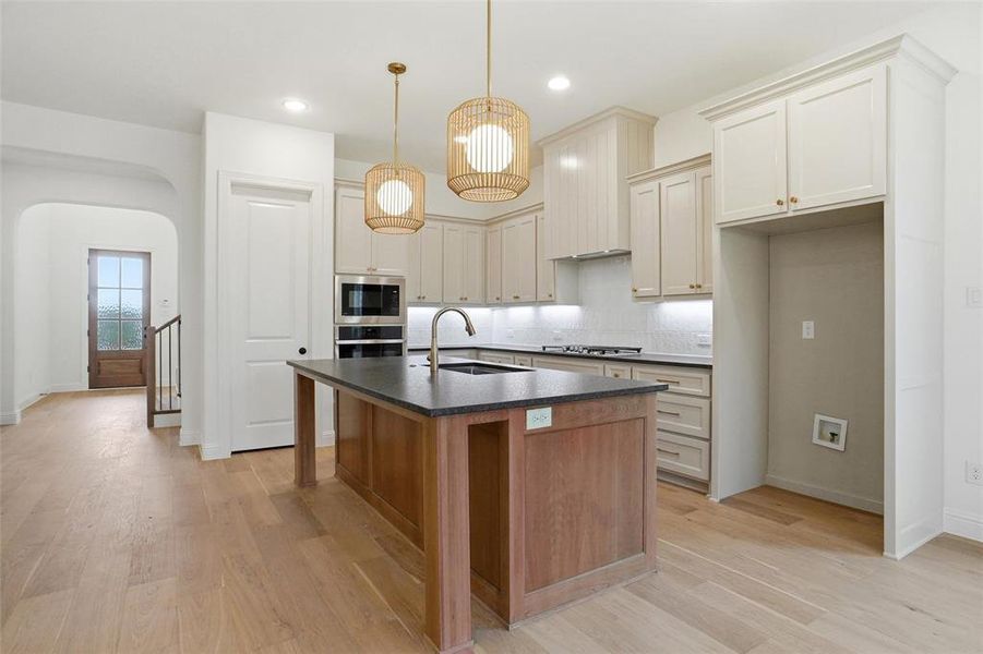 Furnished interior view inside a new home in , Aledo (Image 4).