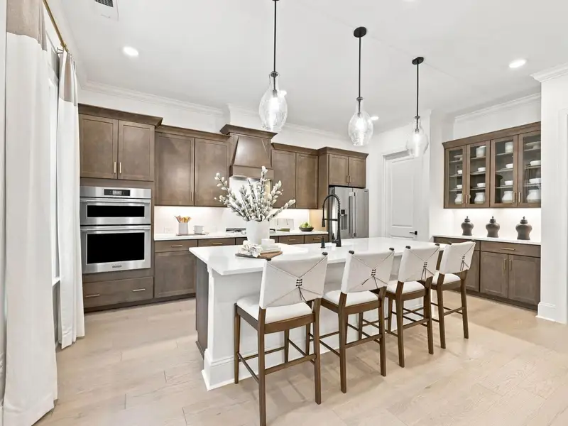 Representative furnished interior of a home built from the The Barrington by Davidson Homes LLC in Rockport, Wake Forest (Image 18).