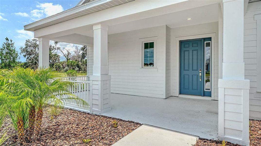 Exterior details and patio area of a home in Canoe Creek, Parrish (Image 31). Exterior details and patio area of a home in Canoe Creek, Parrish (Image 31).