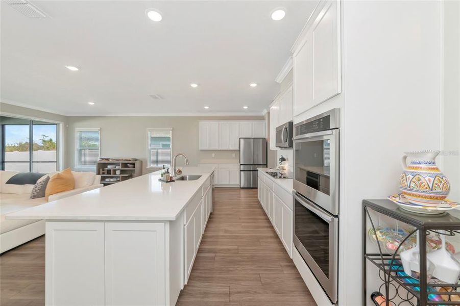 Furnished interior view inside a new home in , Bradenton (Image 30).