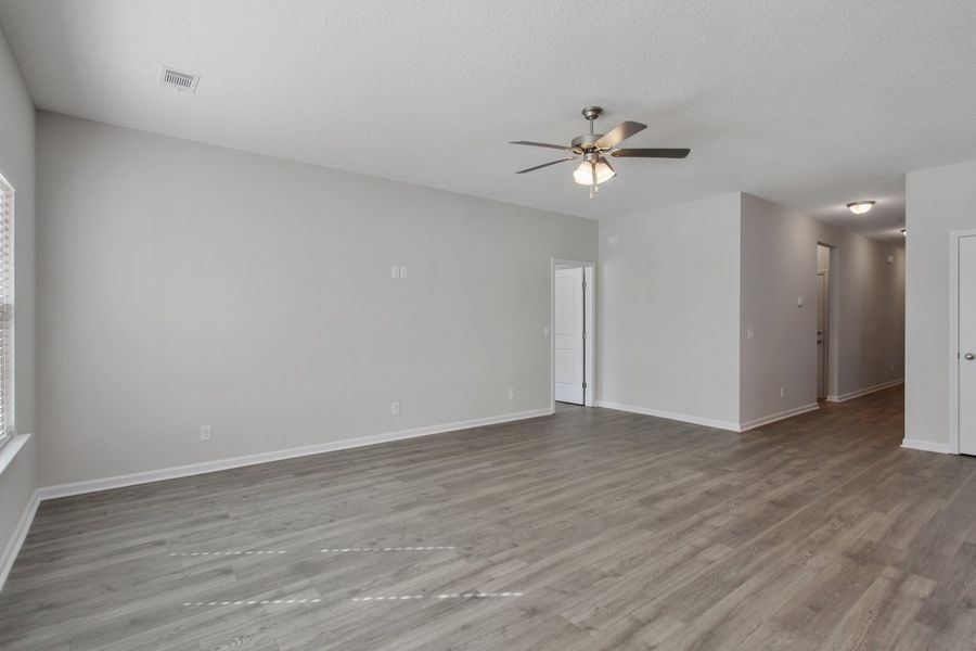 Representative unfurnished interior of a home built from the The Saunders by RTS Homes in Tranquil South, Hinesville (Image 17).