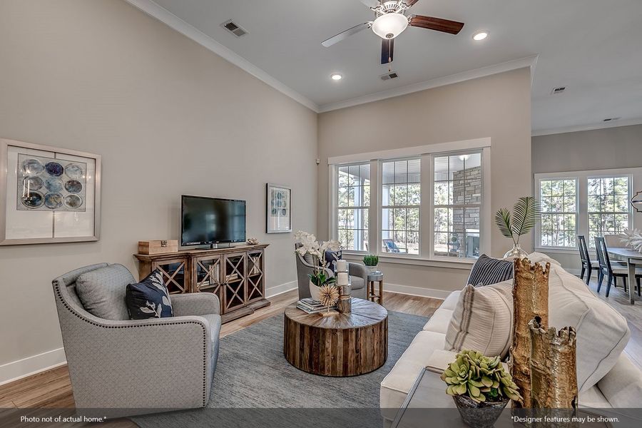 Furnished interior view inside a new home in Arcadia, Myrtle Beach (Image 12).