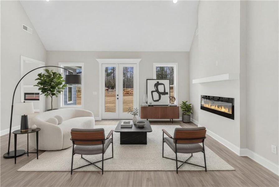 Furnished interior view inside a new home in , Jonesboro (Image 15).