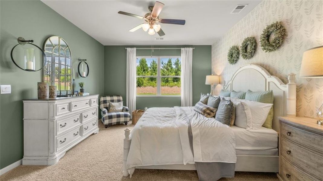 Furnished interior view inside a new home in Twin Lakes, Hoschton (Image 9). Furnished interior view inside a new home in Twin Lakes, Hoschton (Image 9).