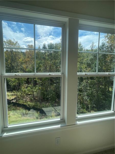 Exterior details and patio area of a home in Springwood Grove, Central (Image 3).