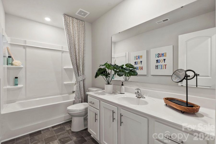 Furnished interior view inside a new home in Grants Landing, Salisbury (Image 23).
