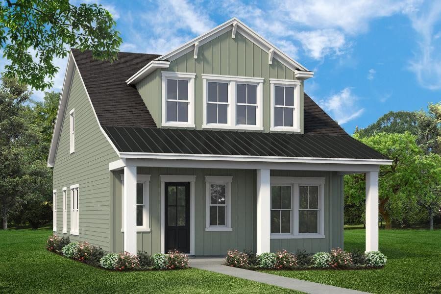 Representative exterior photo of a completed home built from the Madison by Hunter Quinn Homes in Anderson County Homes, Anderson, SC (Image 2).