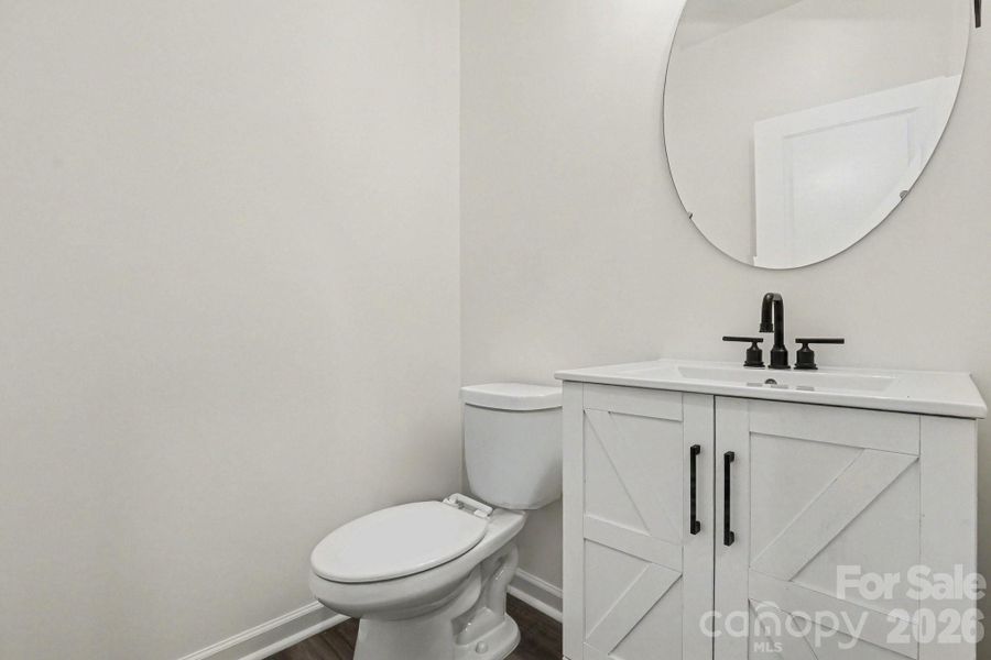 Furnished interior view inside a new home in , Angier (Image 10).