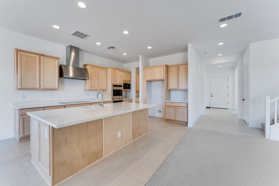 Furnished interior in a model home at Ellsworth Ranch Voyage Collection in Queen Creek (Image 24).