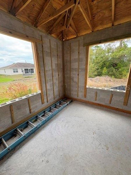 In-progress construction of a new home in , Lehigh Acres, FL (Image 7).