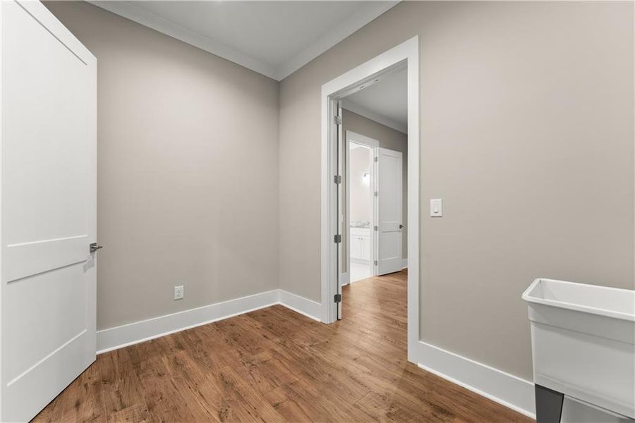 Spacious, unfurnished interior of a new home in , Cleveland (Image 52).