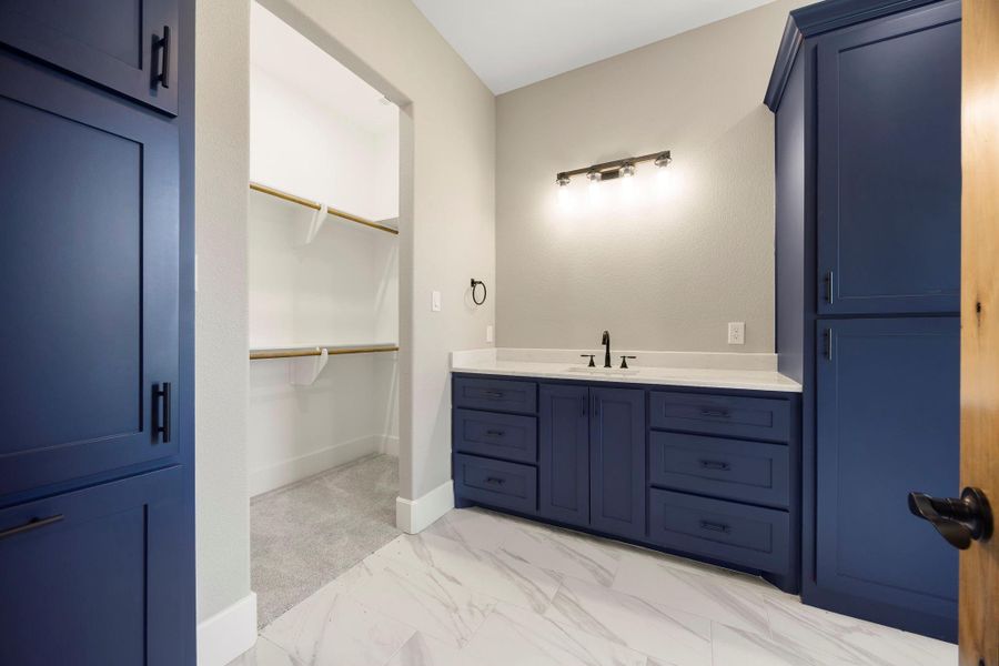 Furnished interior view inside a new home in , New Waverly (Image 19).