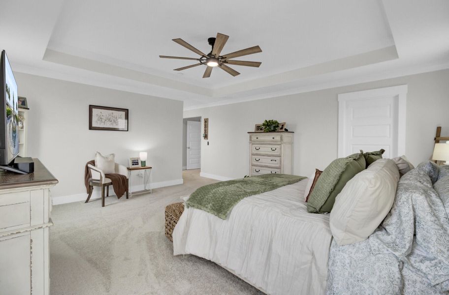 Furnished interior view inside a new home in Lochton, Summerville (Image 61).