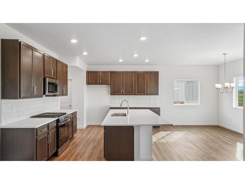 Furnished interior view inside a new home in Granary, Johnstown (Image 14).