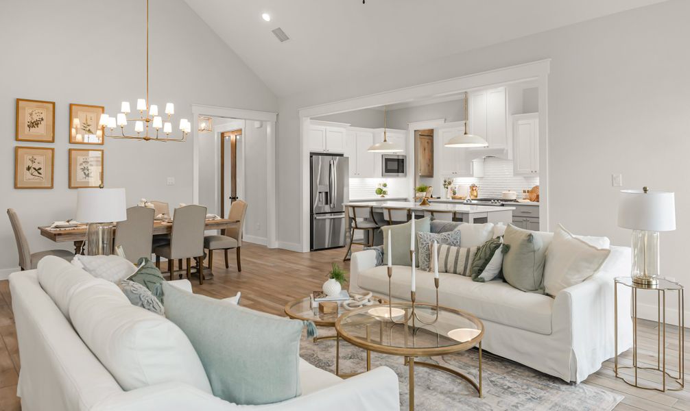 Representative furnished interior of a home built from the The Landry by Reece Homes in Oakmont, Bryan (Image 28).