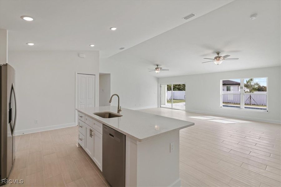 Furnished interior view inside a new home in Cape Coral, Cape Coral (Image 11).