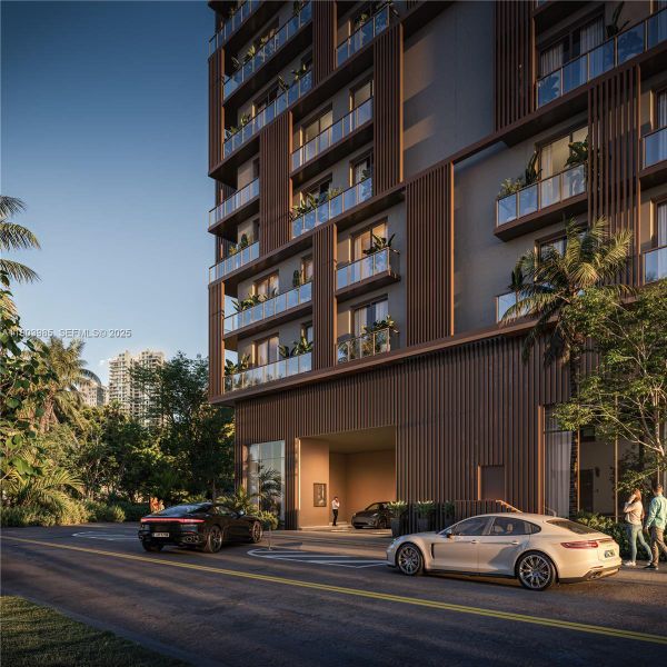 Condo located in Miami, FL showcasing its design and architecture (Image 12). Condo located in Miami, FL showcasing its design and architecture (Image 12).