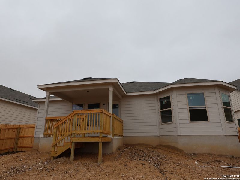 Exterior details and patio area of a home in Paloma Park, Converse (Image 17). Exterior details and patio area of a home in Paloma Park, Converse (Image 17).