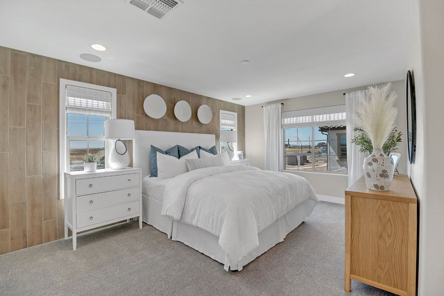 Furnished interior view inside a new home in Ironwood Villages at North Creek, Queen Creek (Image 38).