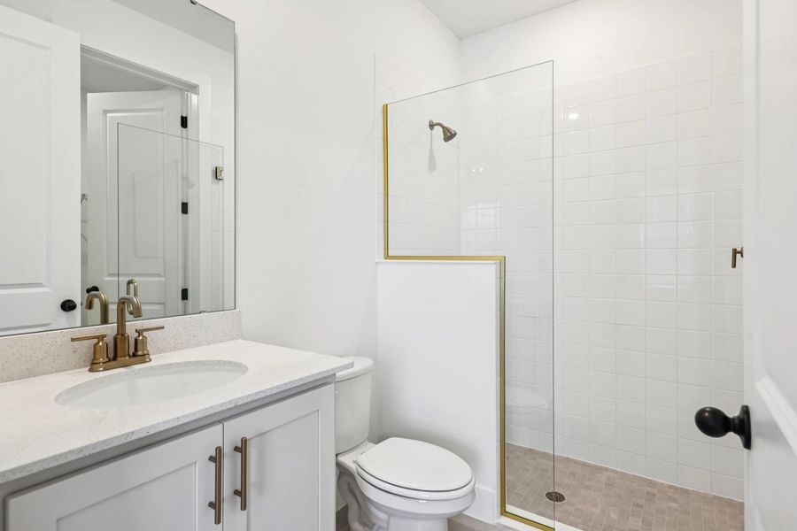 Furnished interior view inside a new home in Parkview at Hamlin, Winter Garden (Image 6).
