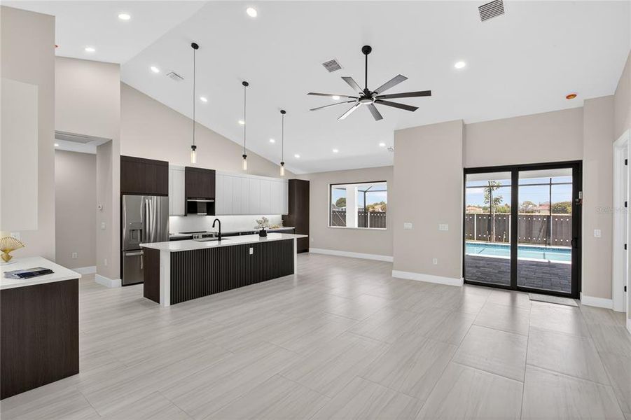 Furnished interior view inside a new home in , Cape Coral (Image 15).