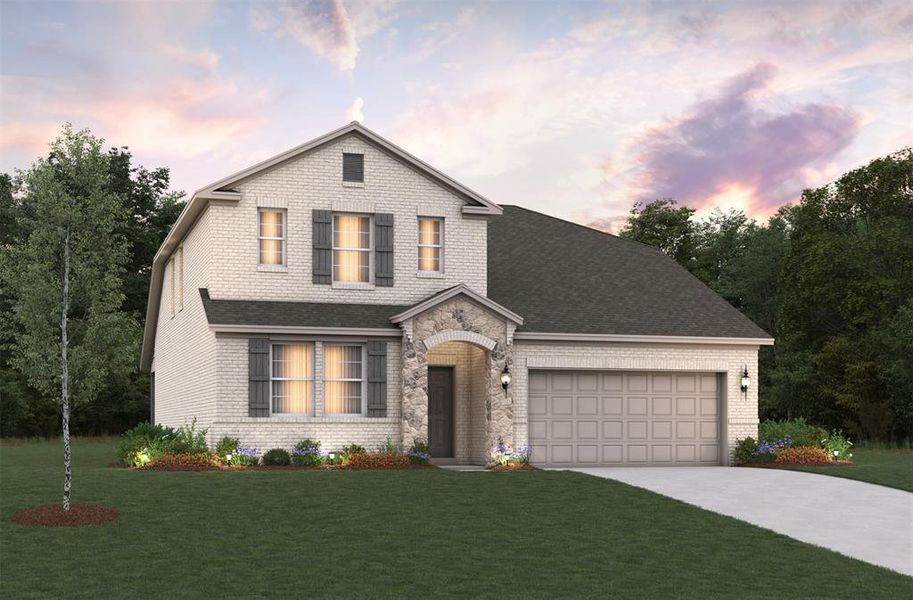 Beazer Homes Lake point Cascade plan