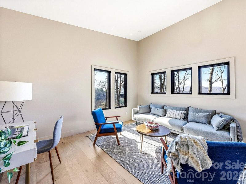 Furnished interior view inside a new home in , Swannanoa (Image 10).