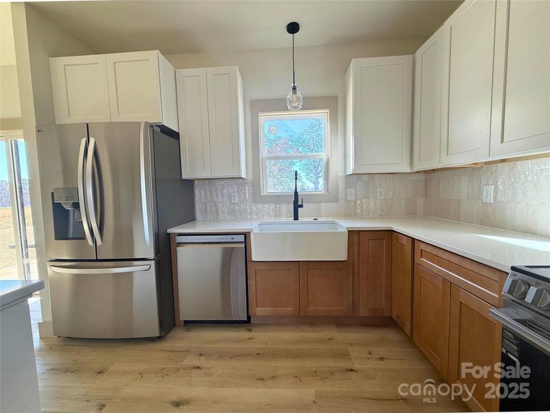 Furnished interior view inside a new home in , Crouse (Image 6).