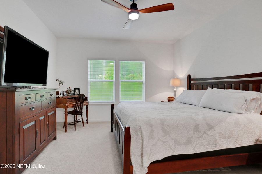 Furnished interior view inside a new home in Tributary: Lakeview at Tributary 50's, Yulee (Image 14).