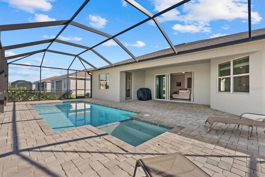 Exterior details and patio area of a home in , Englewood (Image 3).