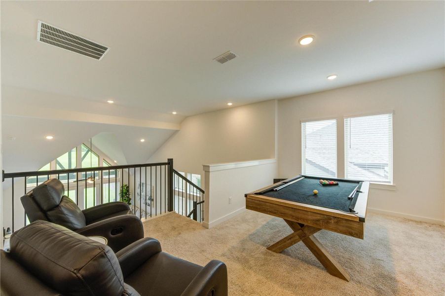 Furnished interior view inside a new home in Sienna 45', 50', Missouri City (Image 19).