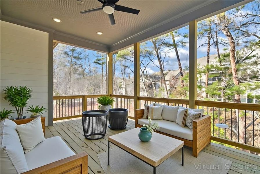 Exterior details and patio area of a home in , Gainesville (Image 4).