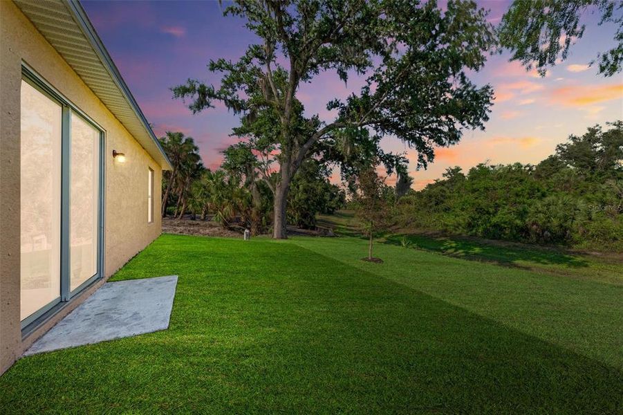 Exterior details and patio area of a home in , North Port (Image 30).