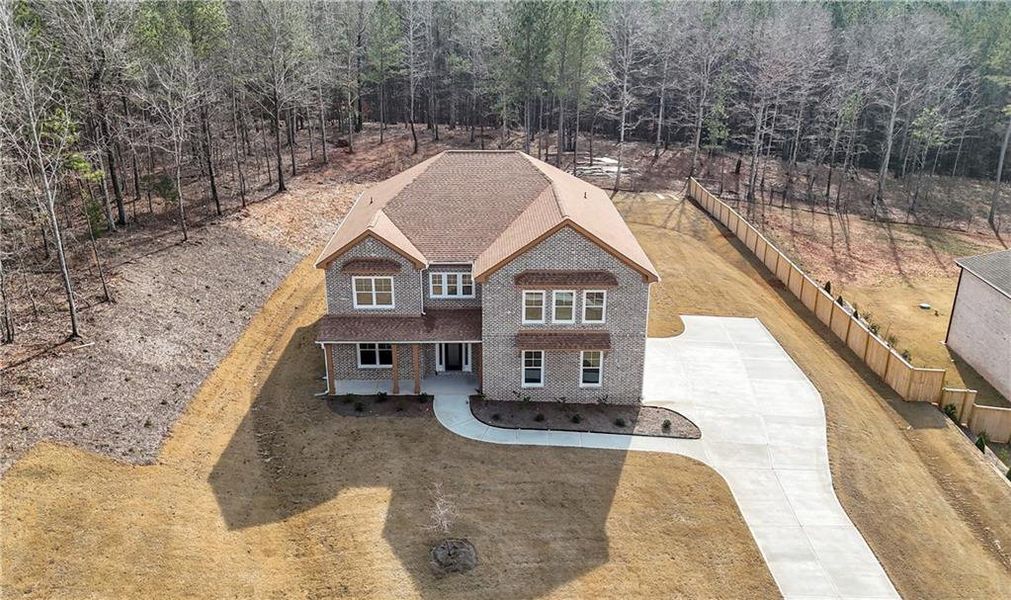 Front exterior of a new home in , Griffin, GA, highlighting curb appeal (Image 30). Front exterior of a new home in , Griffin, GA, highlighting curb appeal (Image 30).