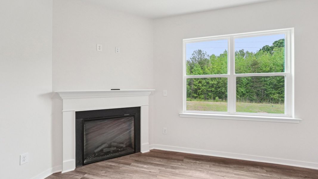Spacious, unfurnished interior of a new home in Reedy Creek Preserve, Charlotte (Image 18).