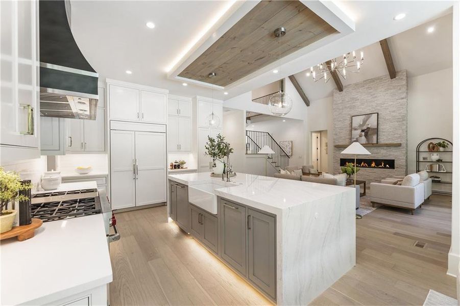 Furnished interior view inside a new home in , Atlanta (Image 67). Furnished interior view inside a new home in , Atlanta (Image 67).