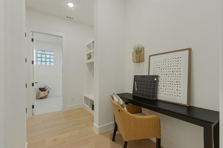 Furnished interior view inside a new home in , Prosper (Image 30). Furnished interior view inside a new home in , Prosper (Image 30).